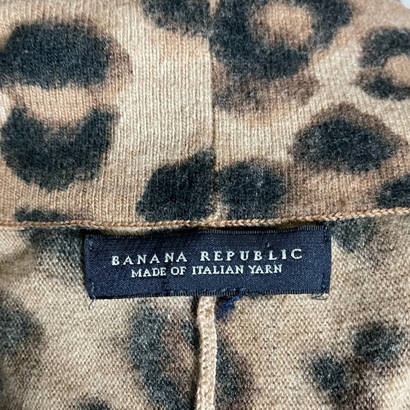 Wool and cashmere cheetah print shawl size small - Picture 5 of 5